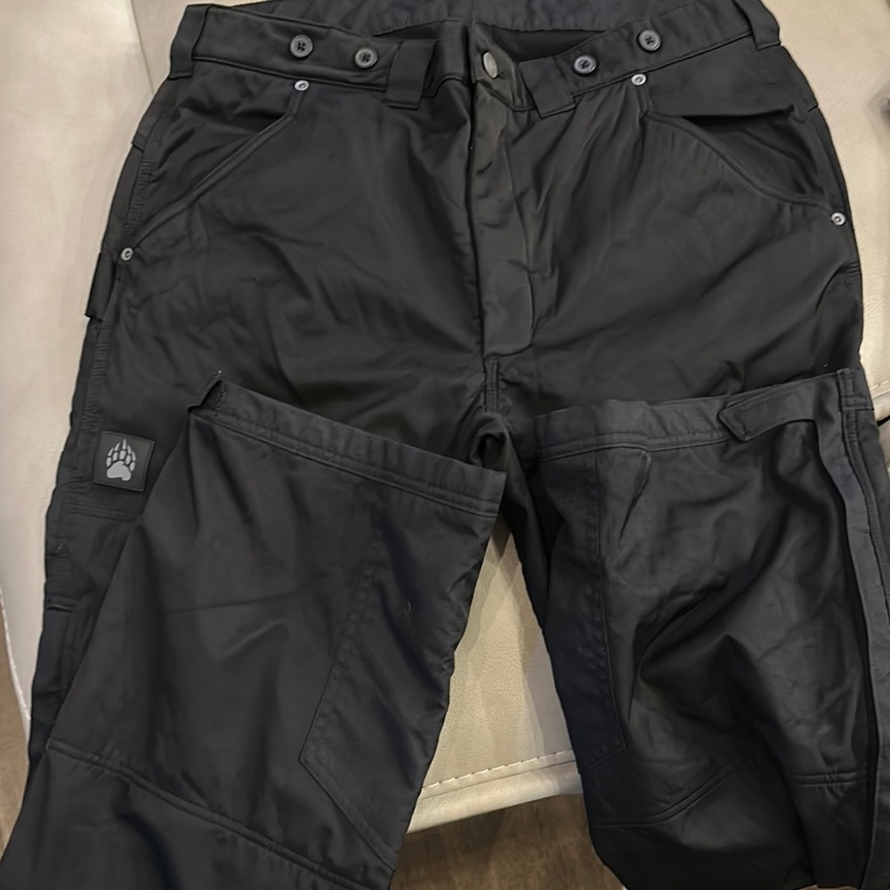 Black Tactical Cargo Pants